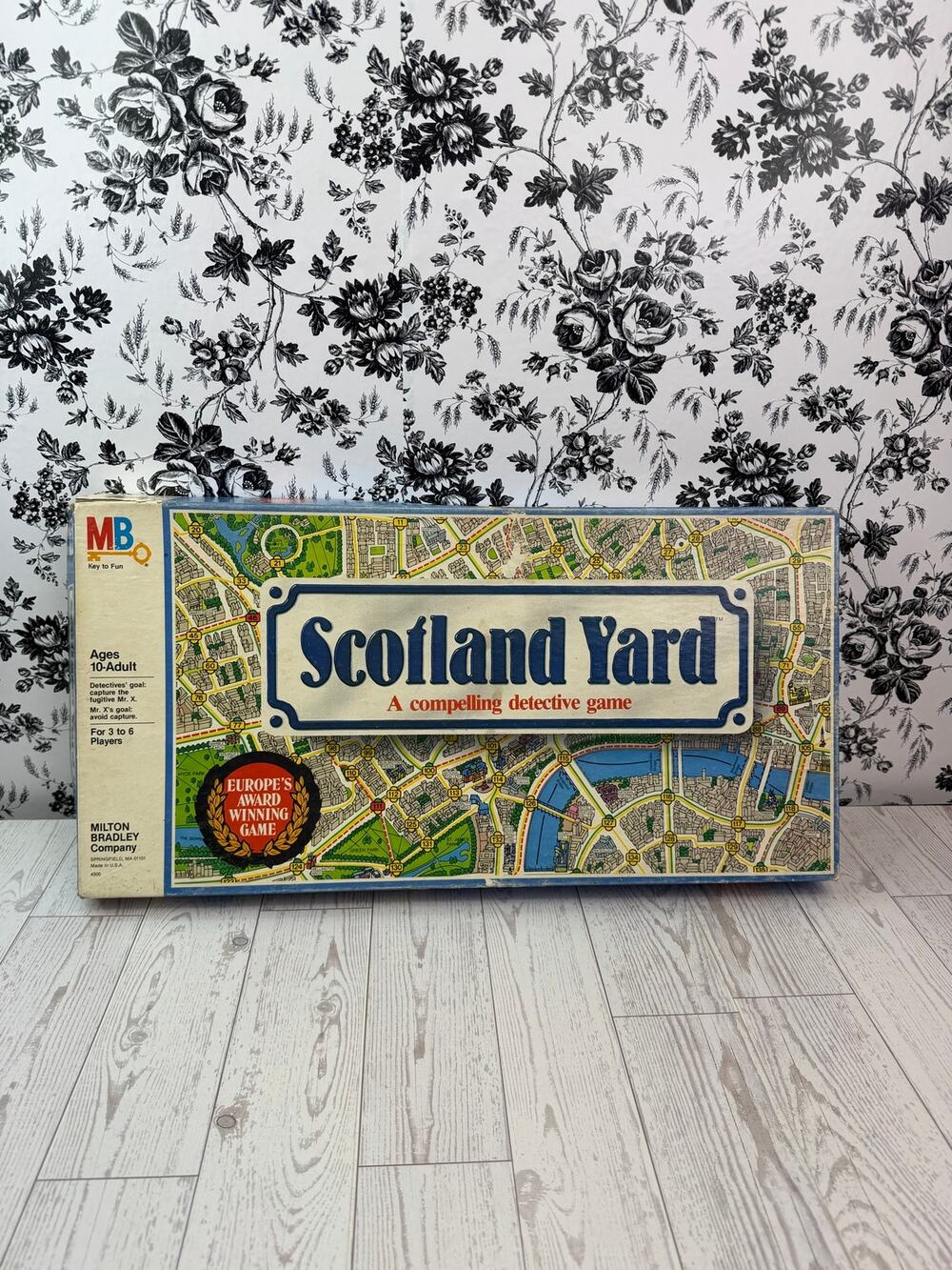 VINTAGE COMPLETE 1985 Milton Bradley Scotland Yard Board Game Excellent cond.